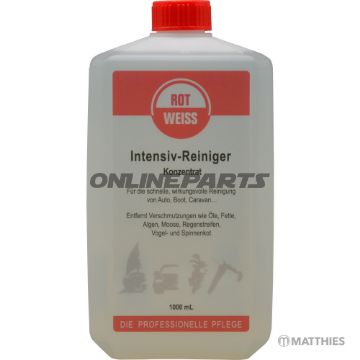 INTENSIV RENGØRINGSMIDDEL 1000 ML KONCENTRERET ROT-WEISS MÆRKE