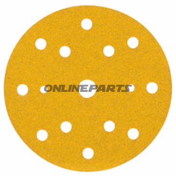 Slibeskive 3M Hookit K600, 150 mm, 15 huller