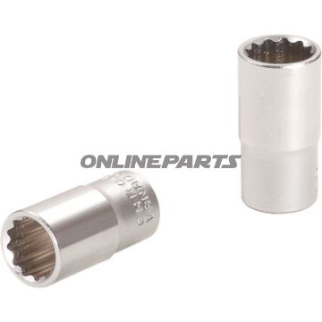 Bitindsats 12-kant 1/4" 1/2" KS Tools 605.09.02