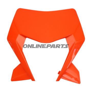 Forlygte Polisport 716.41.41 orange uden elektrisk udstyr