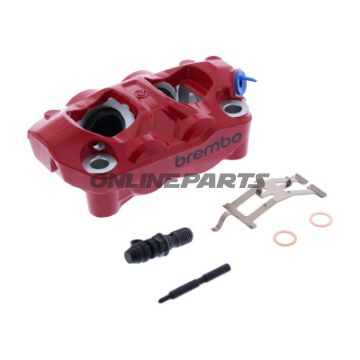 Højre rød bremsekaliber Brembo HYPURE M4.30