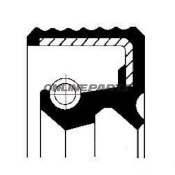 30 x 44 x 6 mm simmering Corteco 735.10.01