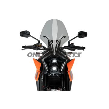 Højde 550 mm forrude Puig 774.32.32 bright smoke grey
