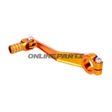 Gearskiftermekanisme Fussschalthebel alu gold 710.08.32
