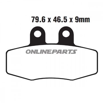 Bremseklodser EBC Sintered R 737.00.95