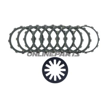 Koblingspladesæt EBC Aramid 745.12.67