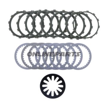 Koblingspladesæt EBC Aramid 745.12.88