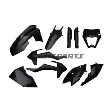 Plastikkit Polisport sort 716.40.48