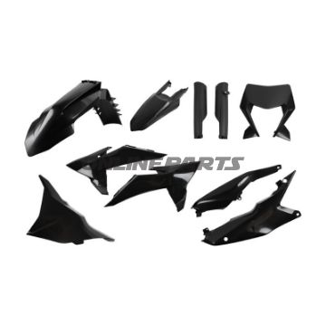 Plastikkit Polisport 716.40.92 sort