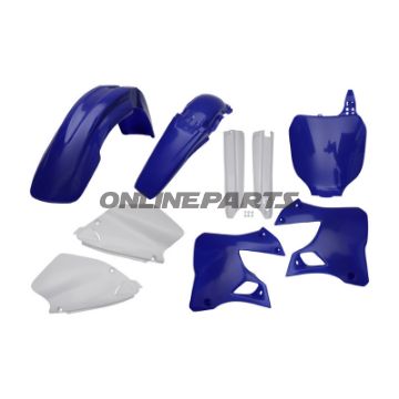 Plastikkit Polisport blå/hvid 716.41.01