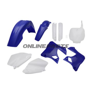 Plastikkit Polisport blå/hvid 716.41.07