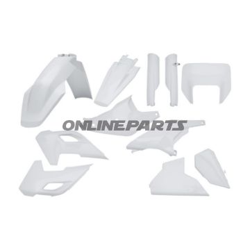 Hvidt plastikkit Polisport 716.41.09