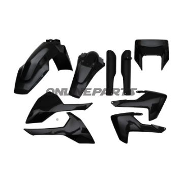 Sort plastikkit Polisport 716.41.14