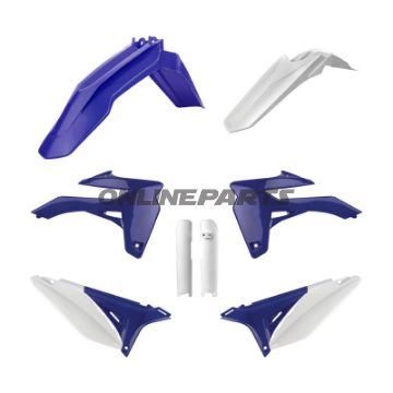 Plastikkit Polisport blå/hvid 716.41.16