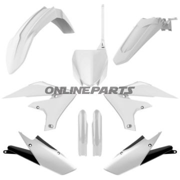Plastikkit fra Polisport, hvid